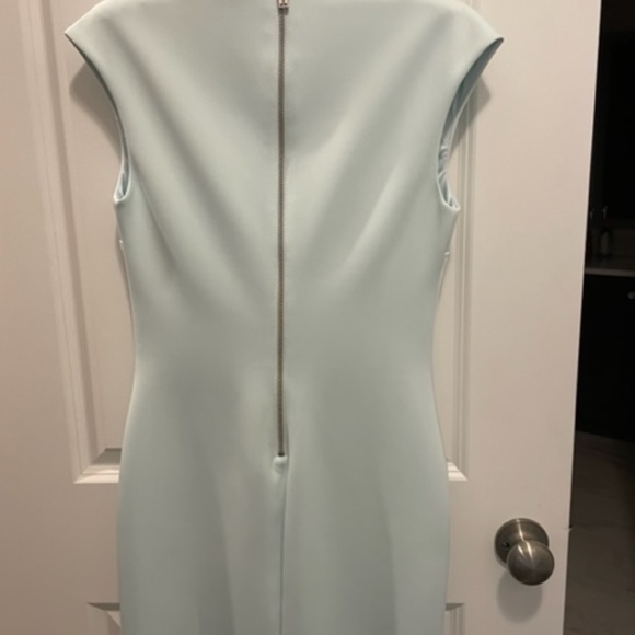 TED BAKER  BETIANA EMBELLISHED BODY CON DRESS MINT GREEN SIZE 2 (US 4) - Picture 3 of 8